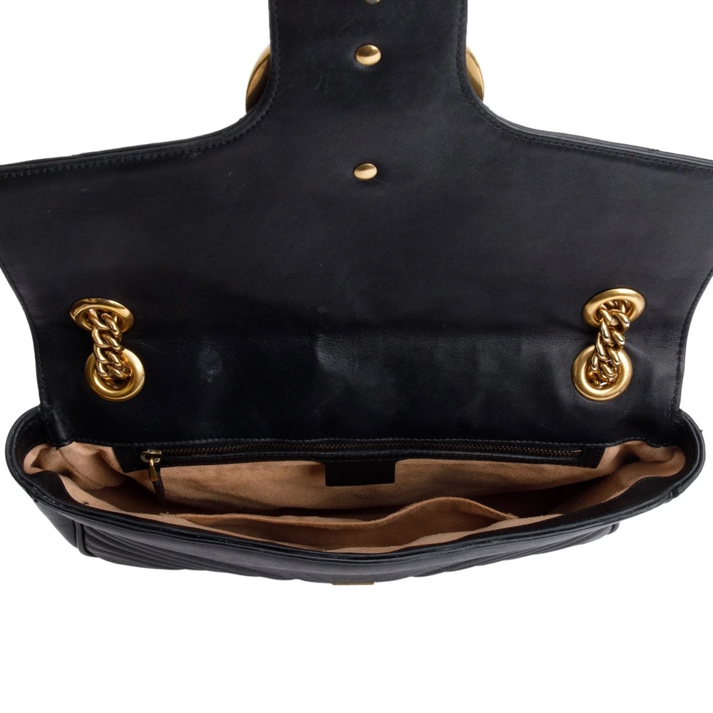 GUCCI GG Marmont Matelasse Medium Shoulder Bag - Picture 7 of 9